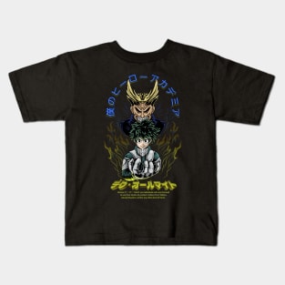 Deku x All might FUN Fanart Kids T-Shirt